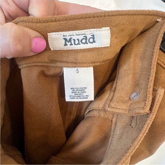 Y2K Mudd Faux Suede Button Front Mini Skirt – Size 5 / Medium – Fall Essential 🍂 - Picture 4 of 4